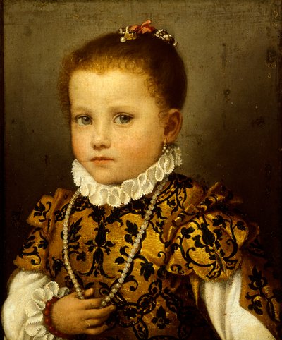 Niña de la familia Redetti de Giovanni Battista Moroni