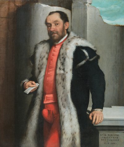 Retrato de Antonio Navagero de Giovanni Battista Moroni