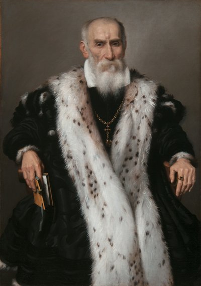 Retrato de Gian Girolamo Albani 1504-1591, 1573 de Giovanni Battista Moroni