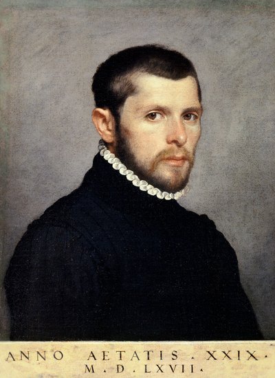 Retrato de joven, de Giovanni Battista Moroni (hacia 1525-1578), óleo sobre lienzo, 44,4x56,9 cm de Giovanni Battista Moroni
