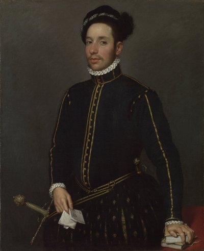 Retrato de un Caballero Il Gentile Cavaliere, c. 1565 de Giovanni Battista Moroni