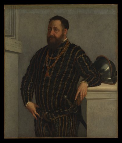 Retrato de un hombre de Giovanni Battista Moroni
