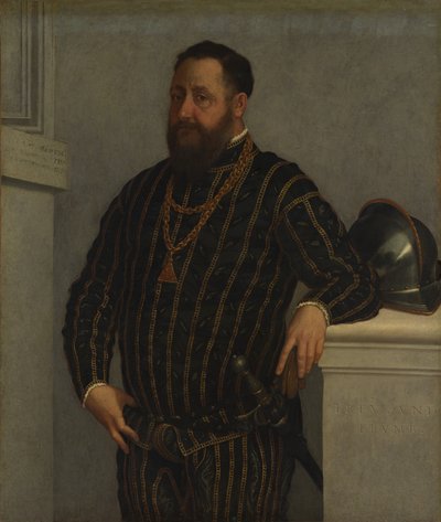 Retrato de un hombre de Giovanni Battista Moroni