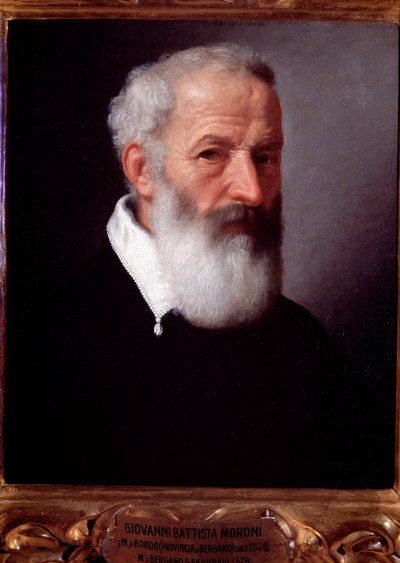 Retrato de un anciano de Giovanni Battista Moroni