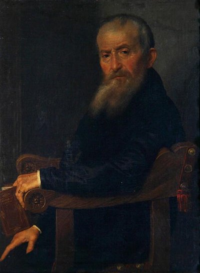 Retrato del poeta Giovanni Antonio Pantera, c.1571-72 de Giovanni Battista Moroni