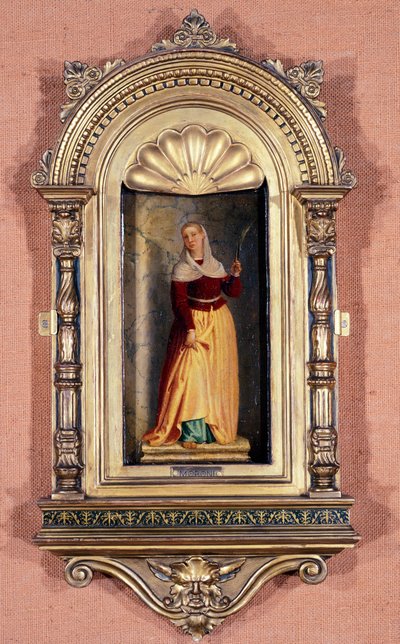Santa Lucía de Giovanni Battista Moroni (hacia 1525-1578) de Giovanni Battista Moroni
