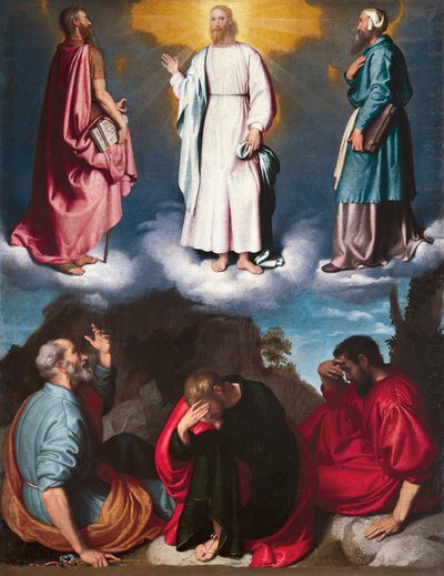 Transfiguración de Giovanni Battista Moroni (ca. 1525- 1578) de Giovanni Battista Moroni