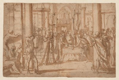 Presentación del Cuerpo de San Antonino de Florencia de Giovanni Battista Paggi