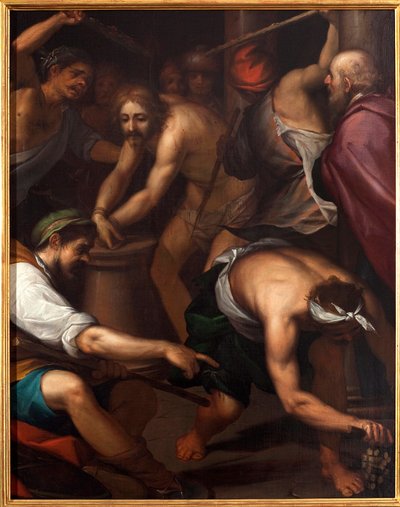 La flagelación de Cristo de Giovanni Battista Paggi