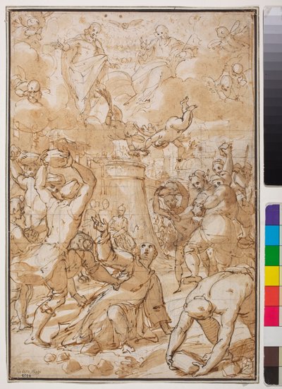 La lapidación de San Esteban, principios del siglo XVII de Giovanni Battista Paggi