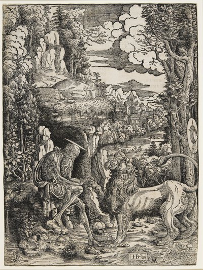 San Jerónimo y el león, c.1509 de Giovanni Battista Palumba