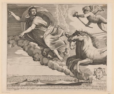 Apolo y Aurora (parte izquierda) de Giovanni Battista Pasqualini