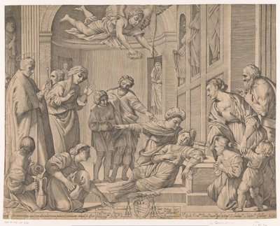 Muerte de Santa Cecilia de Giovanni Battista Pasqualini