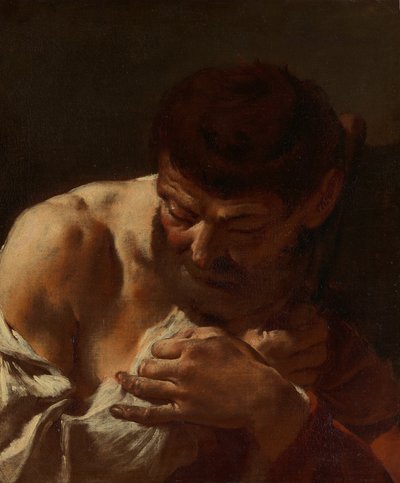 Busto de un Hombre San Matías de Giovanni Battista Piazzetta
