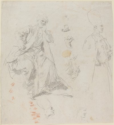 Califa Aladino y sus consejeros de Giovanni Battista Piazzetta