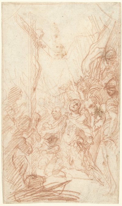 El centurión bajo la cruz de Giovanni Battista Piazzetta