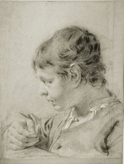 Retrato de un niño de Giovanni Battista Piazzetta