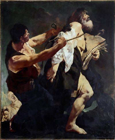 Santiago el Mayor camino al martirio de Giovanni Battista Piazzetta