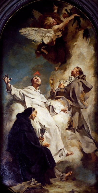 Santos Vicente, Jacinto y Bertrand de Giovanni Battista Piazzetta