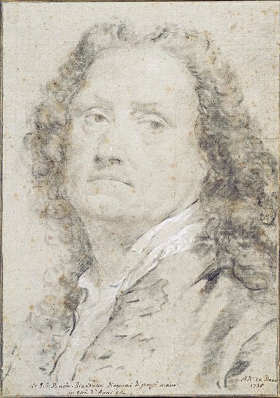 Autorretrato, 1735 de Giovanni Battista Piazzetta