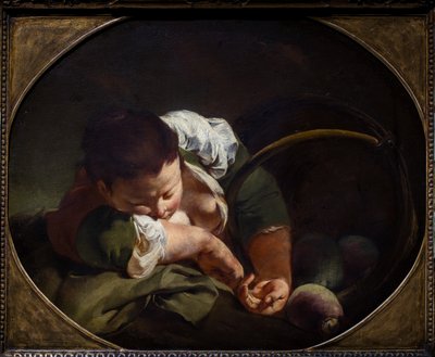 Campesina dormida de Giovanni Battista Piazzetta