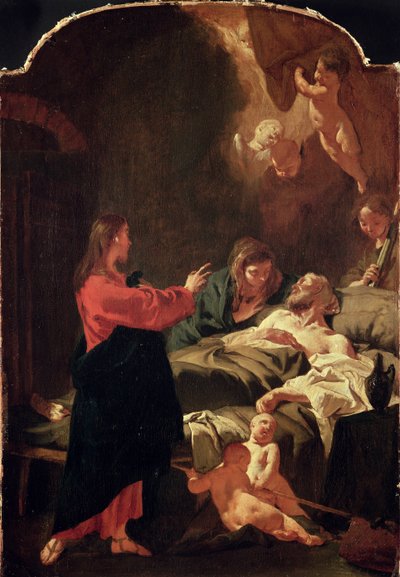 La muerte de San José de Giovanni Battista Piazzetta