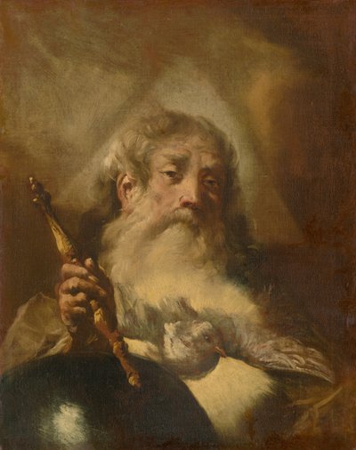 El Padre Eterno, c. 1750 de Giovanni Battista Piazzetta