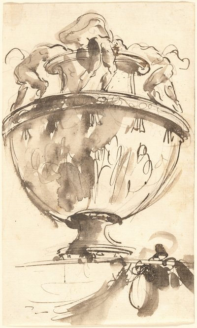 Un jarrón fantástico de Giovanni Battista Piranesi