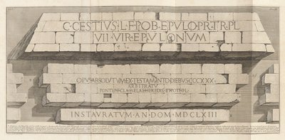 Antichit? romane (Antigüedades romanas), vol. tercero de Giovanni Battista Piranesi