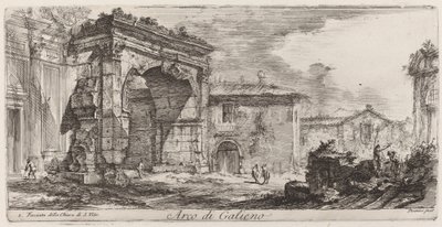 Arco de Trajano en Ancona de Giovanni Battista Piranesi