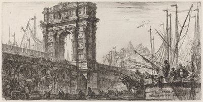 Arco de Trajano en Ancona de Giovanni Battista Piranesi