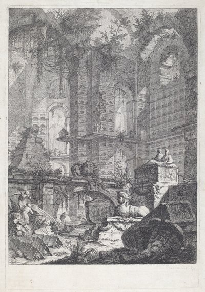 Cámara sepulcral de Giovanni Battista Piranesi