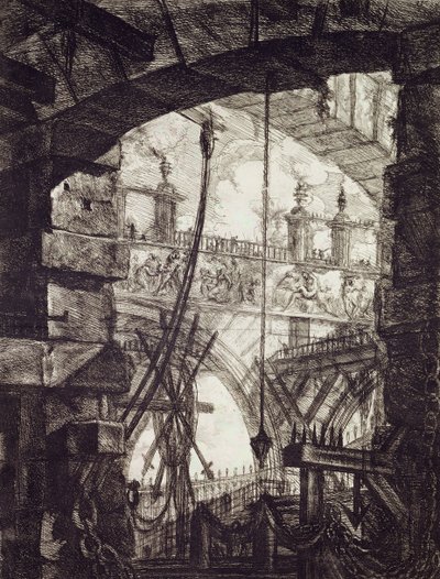 Carceri IV, 1760 de Giovanni Battista Piranesi