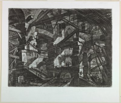 Serie Carceri, Placa XIV de Giovanni Battista Piranesi