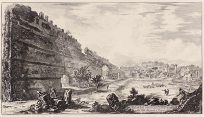 Degli Avanzi Del Castro Pretorio nella Villa Adriana a Tivoli de Giovanni Battista Piranesi