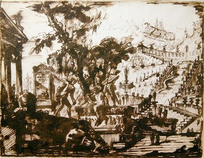 Jardines fantásticos de Giovanni Battista Piranesi