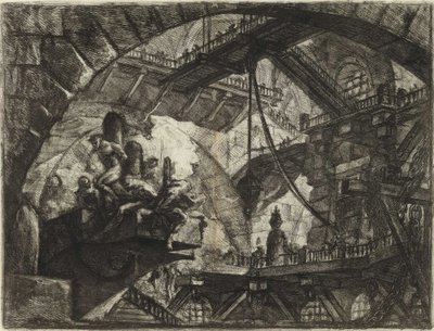 De la serie Las Prisiones Imaginarias (Le Carceri d