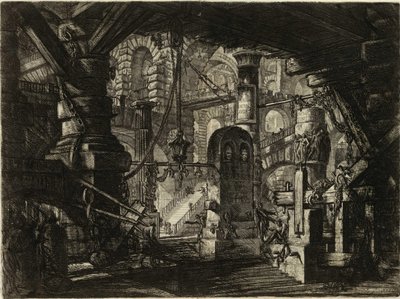 De la serie Las Prisiones Imaginarias (Le Carceri d