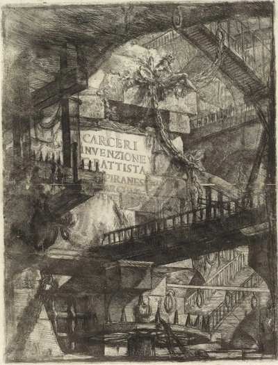 De la serie Las Prisiones Imaginarias (Le Carceri d