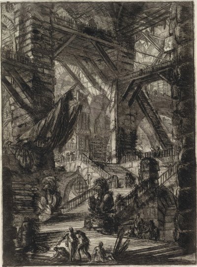 De la serie Las Prisiones Imaginarias de Giovanni Battista Piranesi