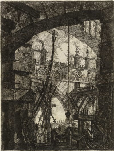 De la serie Las Prisiones Imaginarias de Giovanni Battista Piranesi