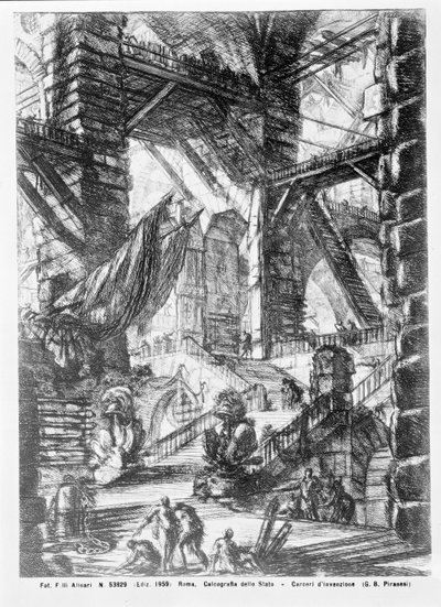 Prisión Imaginaria de Giovanni Battista Piranesi