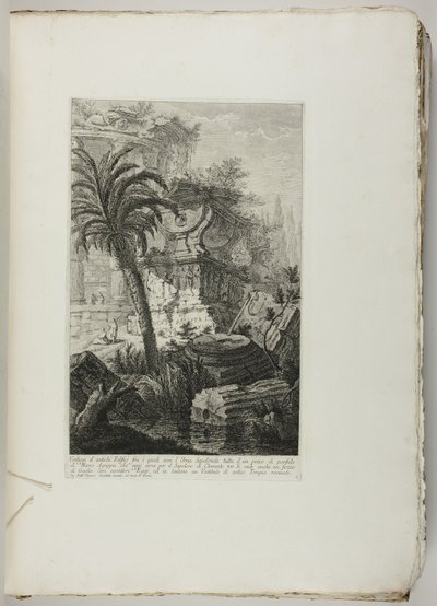 Varias obras de arquitectura; Colección de algunos dibujos de Barberi da Cento conocidos como Il Guercino de Giovanni Battista Piranesi