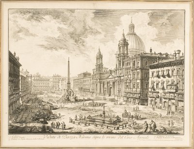 Piazza Navona, placa de 