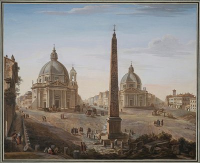 Piazza del Popolo, Roma de Giovanni Battista Piranesi