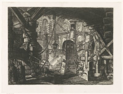 Muelle con cadenas Mazmorras (título de la serie) Carceri d