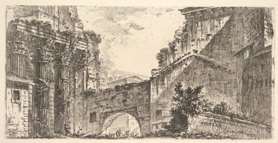 Placa 15: Foro de Augusto de Giovanni Battista Piranesi