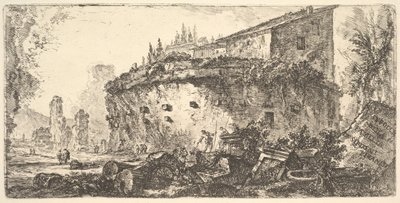 La Tumba de los Escipiones de Giovanni Battista Piranesi