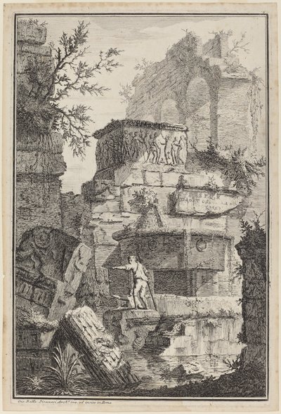 Ruinas de antiguos edificios de Giovanni Battista Piranesi