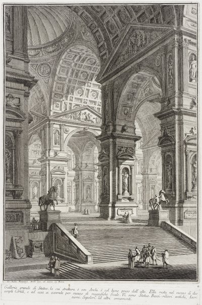 Galería de esculturas de Giovanni Battista Piranesi